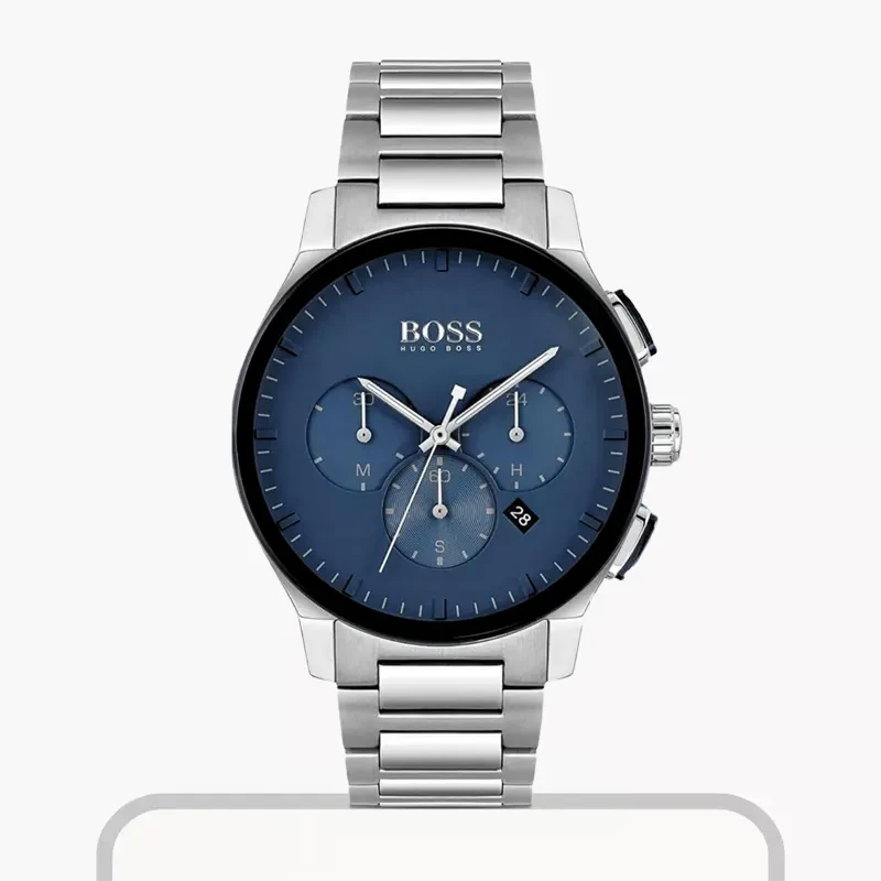 Hugo Boss Peak Blue Dial Quartz Men's Watch- 1513763